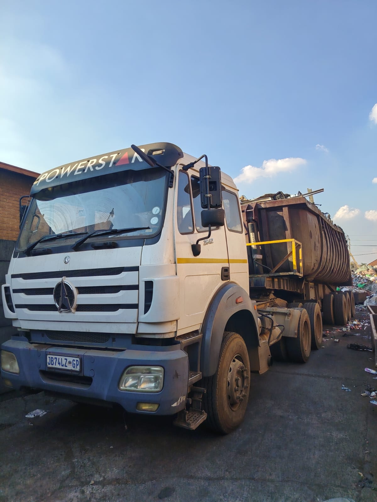 Bulk scrap collection services from WC Metals